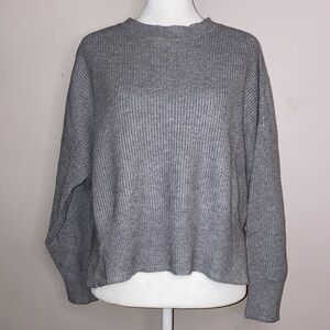 Sincerely Jules Cropped Rib Knit Sweater
